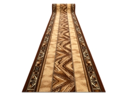 Alfombra de Pasillo Bcf Opal Beige 80 cm