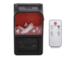 Mini Calefactor Portátil De Cerámica Ptc De 1000 W, Ignífugo Con Carcasa Esmerilada Para Uso Doméstico, Enchufe Estadounidense De 110 V.