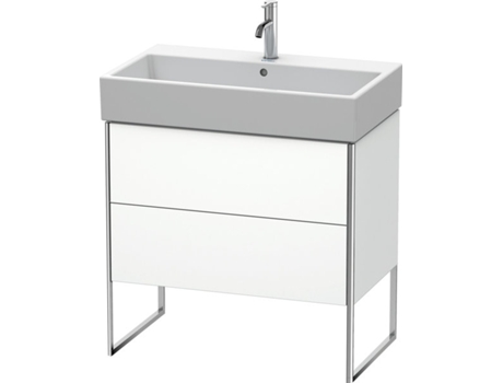 DURAVIT XSquare Vanity unit vertical 78,4x 46,0 cm, 2 cajones, para lavabo Vero Air 235080