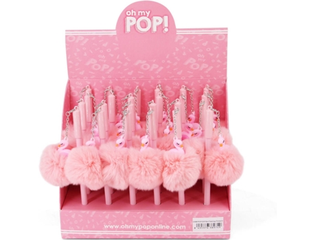 Conjunto de 24 Bolígrafos OH MY POP! Flaminpop (Negro)