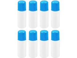 Frascos Applicateurs Recargables 8 Pièces 30 Ml Embout Éponge Ergonómico En Plástico Pour