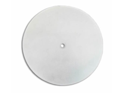 Vidrio esmerilado curvo redondo con orificio central de 20 cm Ltd