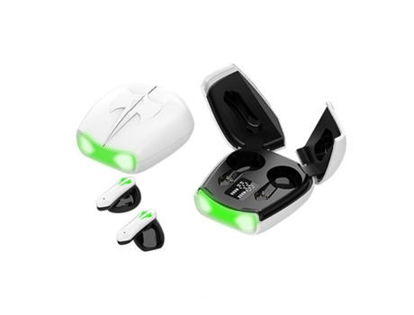 Auriculares Bluetooth True Wireless Tijeras Gaming X16Pro Intra Low Latency X15 White