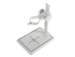 Soporte para microscopio con escala ajustable y soporte de montaje, blanco, Nostalgia88