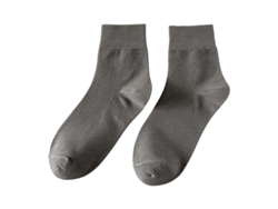 2026-calcetines Unisex De Algodón Medios Antideslizantes Elásticos Respirantes Suaves Sin Olor Color Sólido