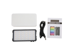 2026-luz De Relleno Con Funda De Luz Suave Rgb Led Full Color Ajustable Portátil Para Fotografía Y Video