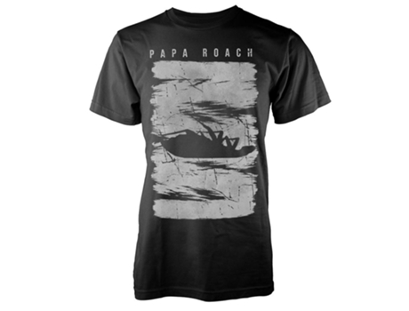 Camiseta ROCKINSTONE Papa Roach Cucaracha (Algodón - M)