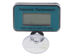 Termómetro Digital Lcd Sumergible Con Ventosa Para Acuario/pecera - Resistente Al Agua