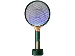 Matamoscas eléctrico Led 2 en 1, 1200Mah, recargable por Usb, antimoscas, mata insectos, raqueta Anti886