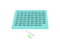 Rompecabezas Magnético De Números, Verde, Para Niños, Para Usar Sobre La Mesa.