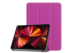 ILIKE Funda Triple Ecopiel Samsung S6 Lite 10 4'' P610 P615 / P613 P619 2022 Morada