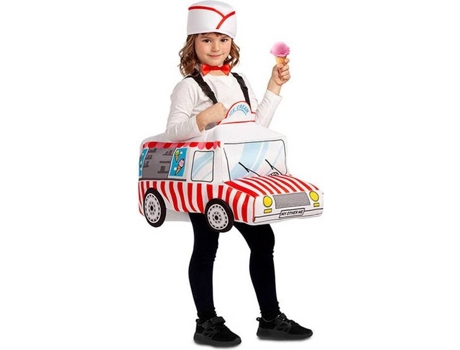 Disfraz de Niña MY OTHER ME chica de los helados con caravana (Tam: 3 años)