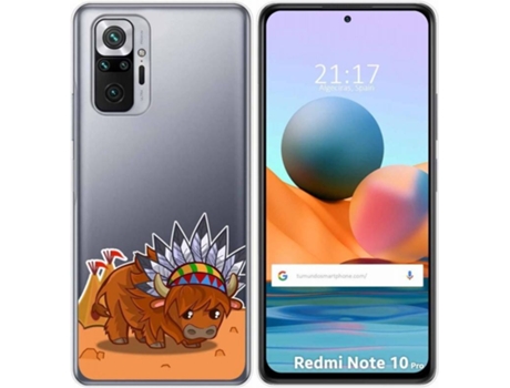 Carcasa Xiaomi Redmi Note 10 Pro TUMUNDOSMARTPHONE Bufalo Multicolor
