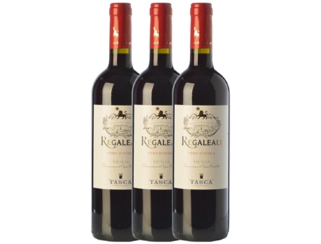 Vino TASCA D'ALMERITA Tasca D'Almerita Regaleali Nero D'Avola Terre Siciliane (0.75 L - 3 unidades)