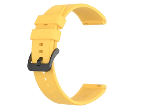 Correa de Silicona 22mm para Huawei Watch 3/Watch 3 Pro - amarillo