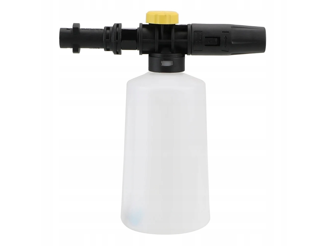 Cañón de espuma de 75 ml – Compatible con la hidrolimpiadora Kärcher K2-k7 | Conexión de bayoneta | Regulación de caudal