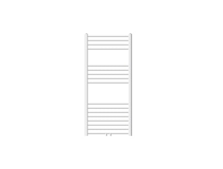 Radiador toallero de baño 60x120 cm calefactor blanco estufa diseño curvado LUXEBATH