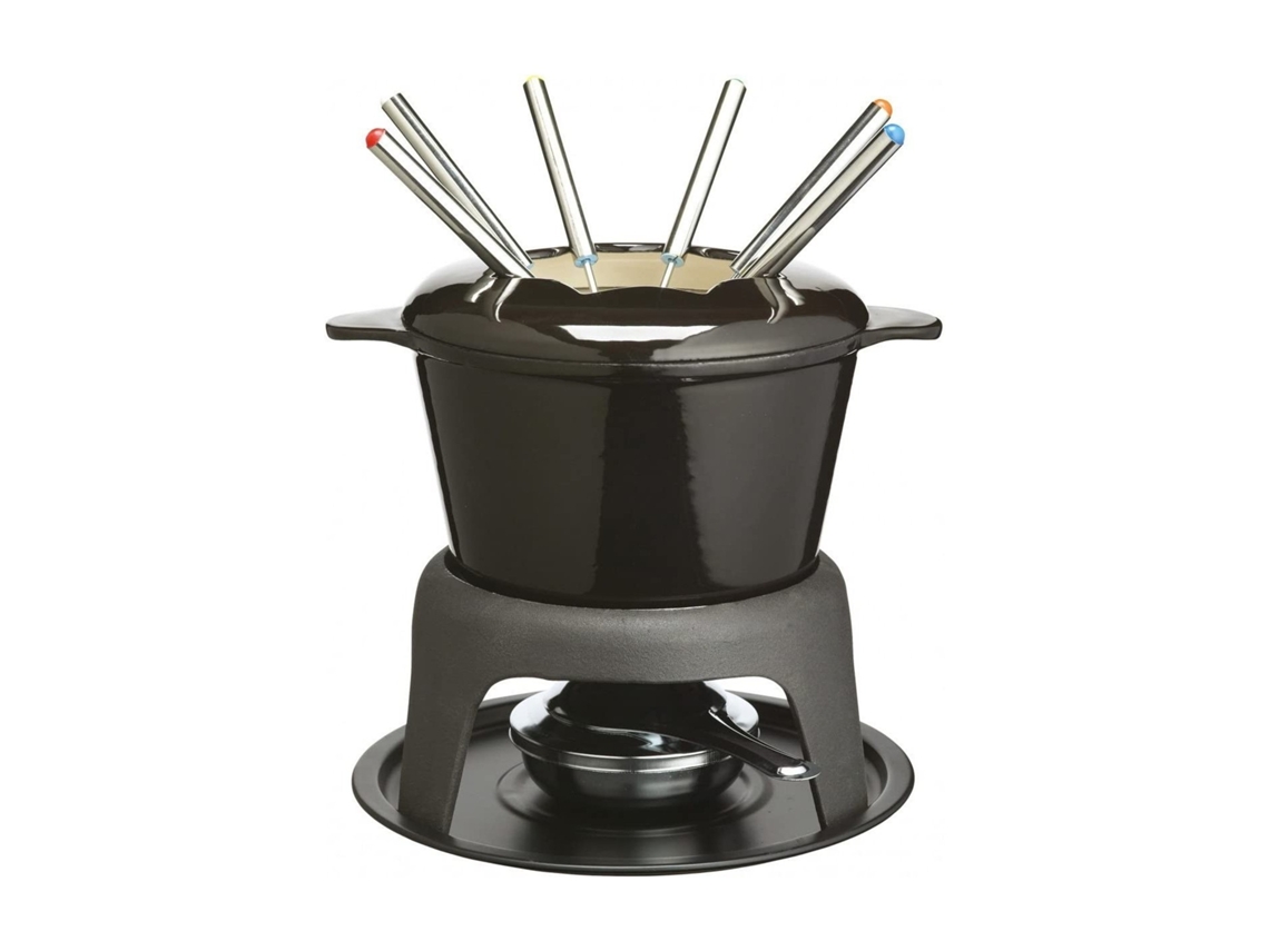 Fondue Negro KITCHEN CRAFT en Hierro Fundido Masterclass
