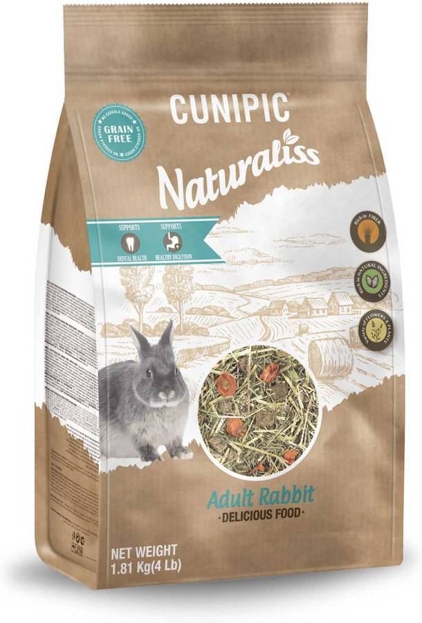 Cunipic Naturaliss Adult rabbit 181 kg 1810 g pienso 1.81