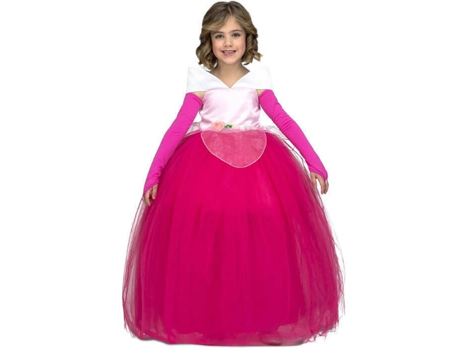 Disfraz de Niña DISFRAZZES Princesa Tutu Rosa (Talla: 10 a 12 años)
