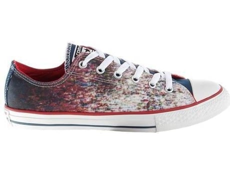 Zapatillas CONVERSE Chuck Taylor All Star CT OX Niños (30 - Blanco y Azul)