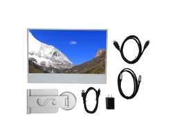Monitor portátil de 16 pulgadas (pantalla táctil, soporte magnético)
