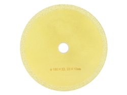 Disco De Corte Y Esmerilado Diamante 180x22.3x10mm Para Hierro Fundido Fibra De Vidrio Mármol