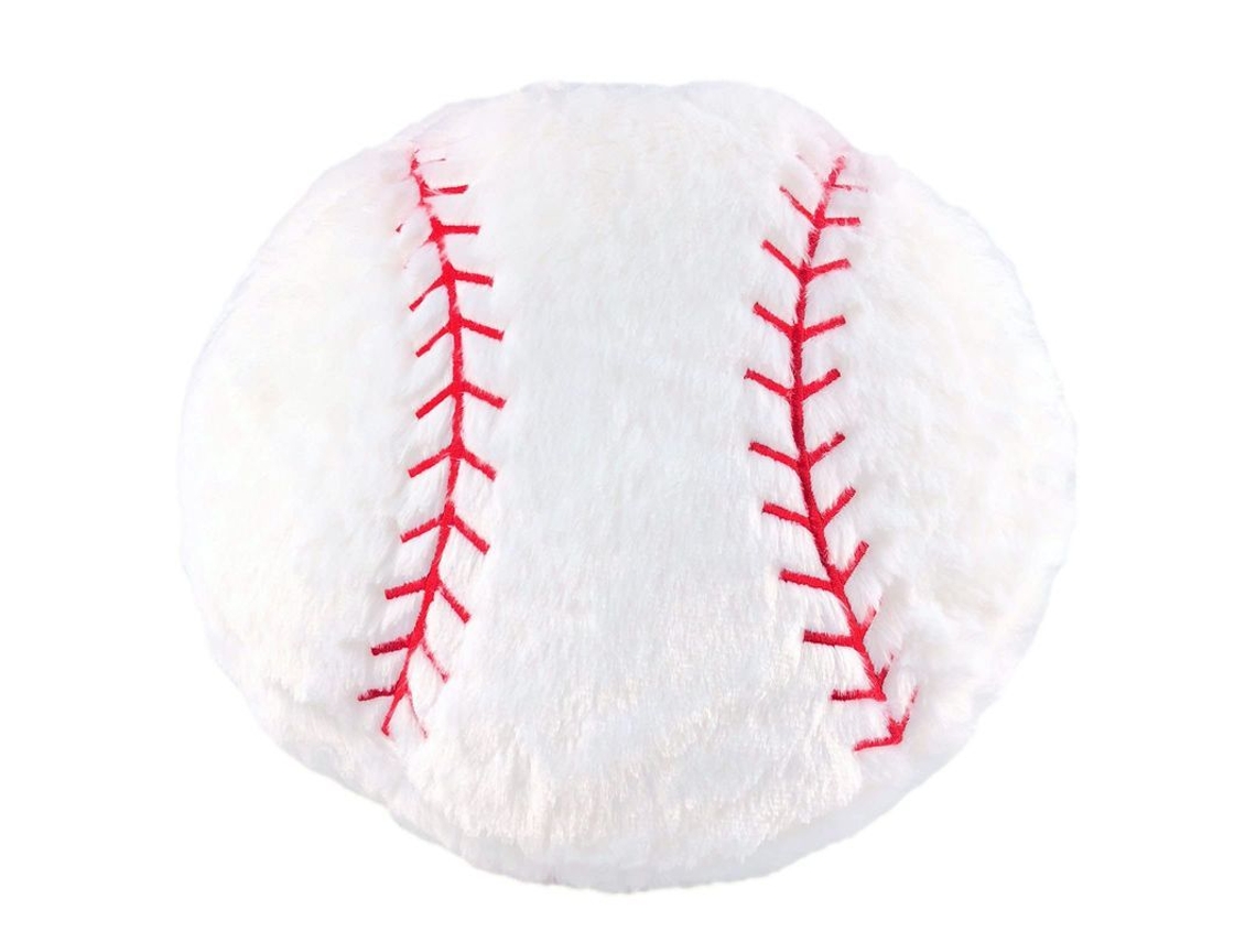 2026-almohada De Béisbol Peluche Suave 35x35cm Decorativa Cojín Para Regalo Dormitorio Sofá