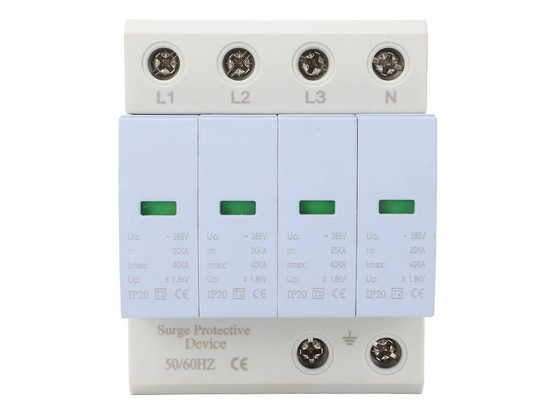 Dispositivo de protección contra sobretensiones BA 4p 40ka 385v Montaje en riel 35mm