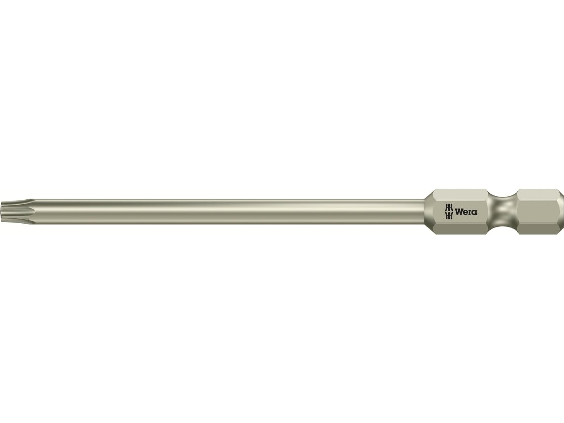 Puntas TORX BO inviolables, acero inox 3867/4 TORX BO 15 x 89 mm WERA 05071090001