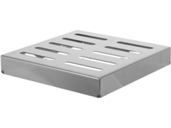 Rejilla De Drenaje De Acero Inoxidable De 200 X 200 X 30 Mm Con Tapa Resistente.