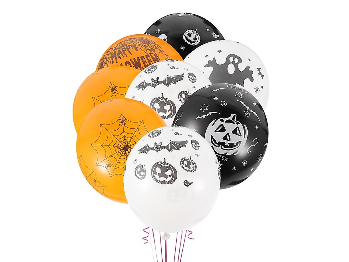 100 Globos De Halloween.