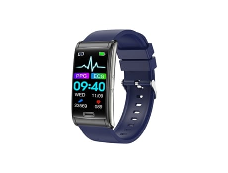 Smartwatch E600 1,47" monitorización del ritmo cardíaco de la ayuda de la pulsera del silicón de la pantalla a color/monitorización del corazón