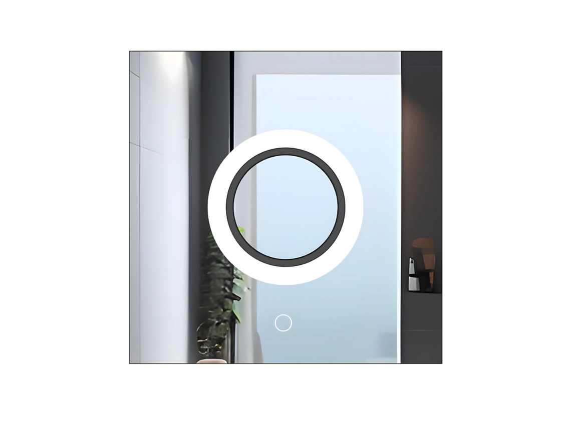 Espejo Rea Led Yh-bl-12 Transparent 60x60cm