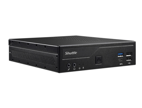 Desktop SHUTTLE Slim Pc Dh610S S1700 1X Hdmi 1X DP 1X 2.5 2X M.2 1X Lan Intel 1G 24/7 Funcionamiento permanente incl. vesa