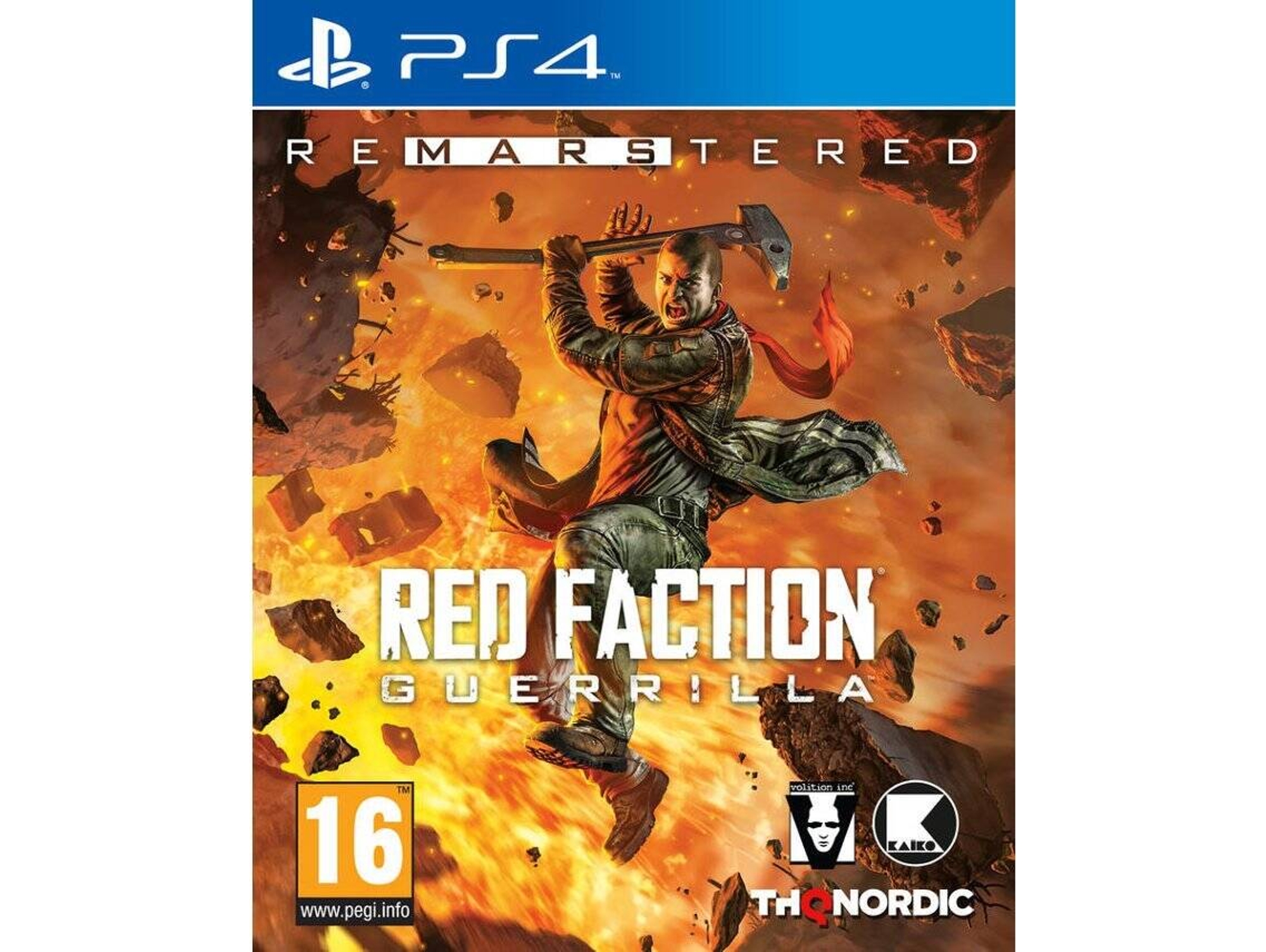 Juego PS4 Red Faction Guerrilla Re-Mars-Te-Red