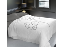 Juego De Sábana Cama 150 Algodón Extra Suave Fabricado En España Blanca NATURALS