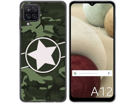 Carcasa Samsung Galaxy M12 TUMUNDOSMARTPHONE Camuflaje 01 Multicolor