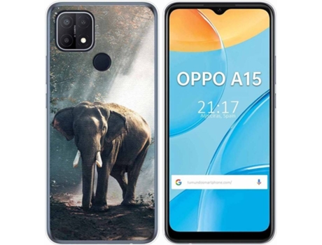 Carcasa Oppo A15 TUMUNDOSMARTPHONE Elefante