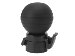 Tapón de silicona antigoteo para dispensador de bebidas carbonatadas, Fizz Keeper, tapón de botella negro