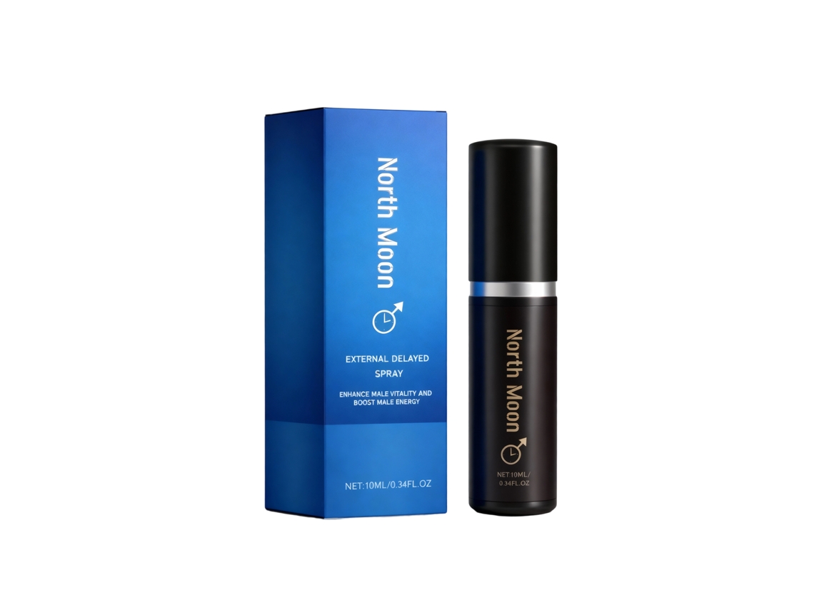 Spray de higiene íntima masculina para uso diario.