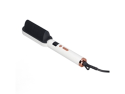 Peine alisador iónico, 3 modos, apagado automático, blanco.