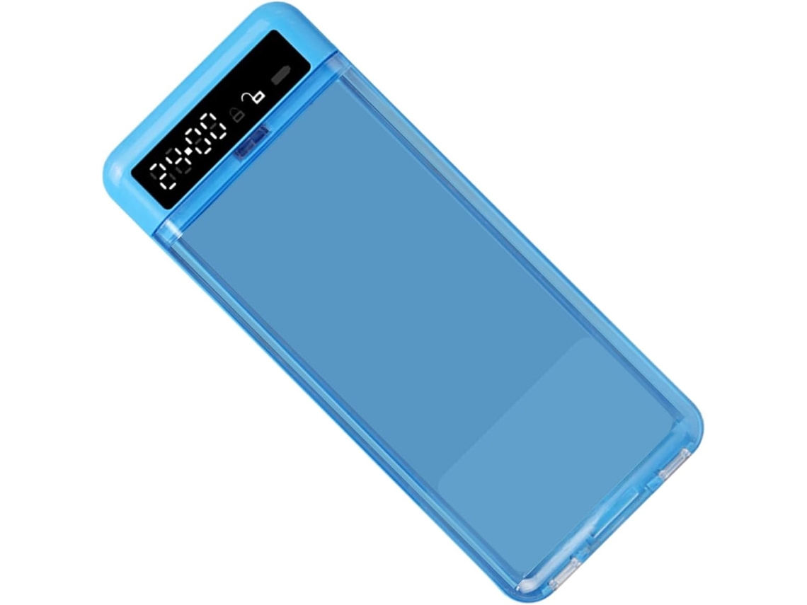 Caja fuerte programable | Caja fuerte autocontrolada para celular, caja de seguridad transparente para el hogar, Es Vayotoy
