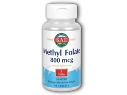 Complemento Alimentar KAL Methyl Folate (90 cápsulas de 800μg)