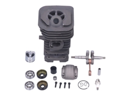 Conjunto De Pistón Y Cilindro De 40 Mm Con Rodamiento De Agujas Para Motosierra Husqvarna 136, 137, 141 Y 142.