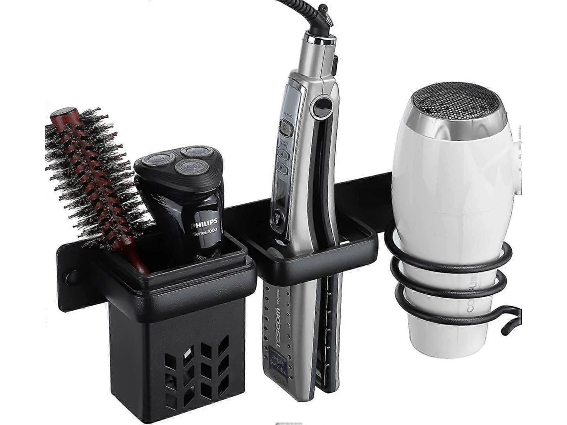Soporte de pared para secador de pelo y herramienta de peinado de GOKOCO