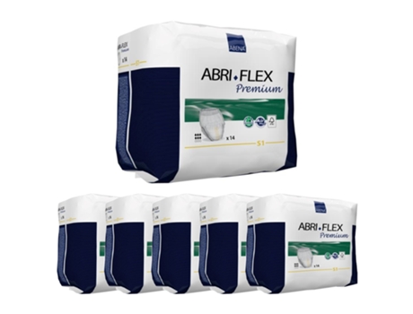 Pañales Calzoncillos ABENA Abri-Flex Premium S1 Talla S (Pack 6 x 14 Pañales)