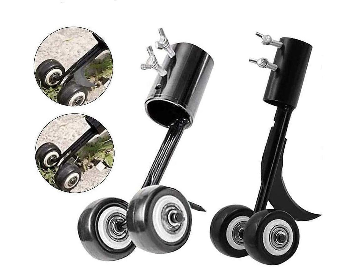 Desmalezador manual 2 en 1, herramienta portátil para arrancar malas hierbas con cuchillas de jardinería.