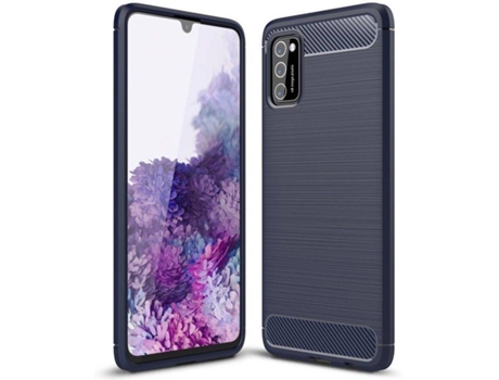 Carcasa Samsung Galaxy A41 HFS-HOUSE Carbone Azul
