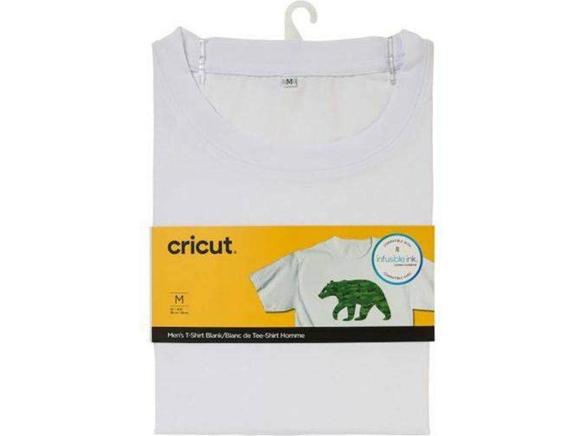 T-SHIRT(M) CRICUT INF.INK MEN'S WHT M3